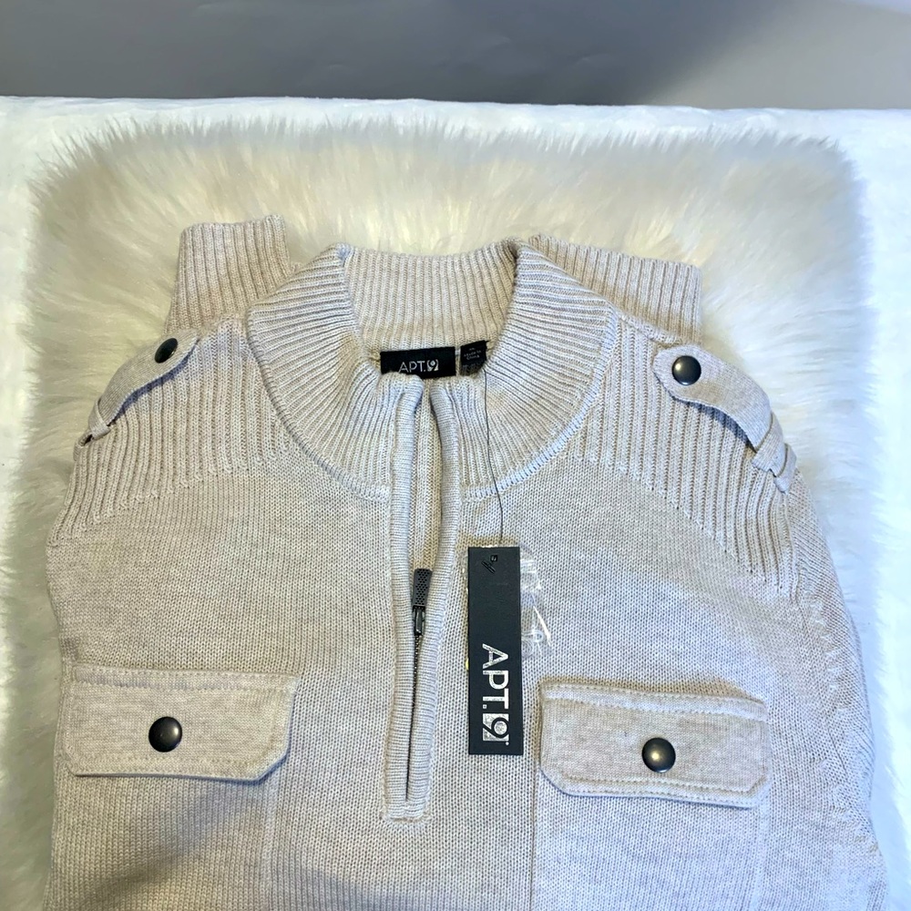 Men's Cream Sweater
